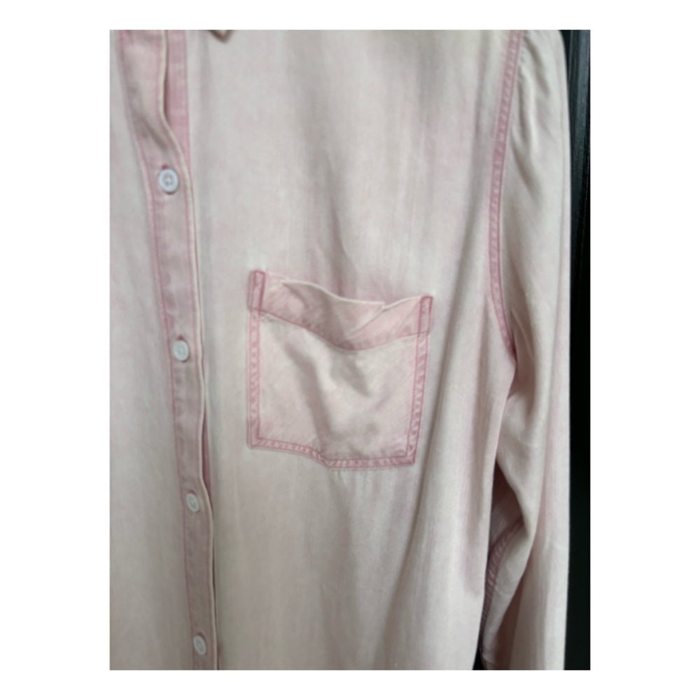 Nwot Rails Buttondown Top In Dusty Rose Size Small - image 3
